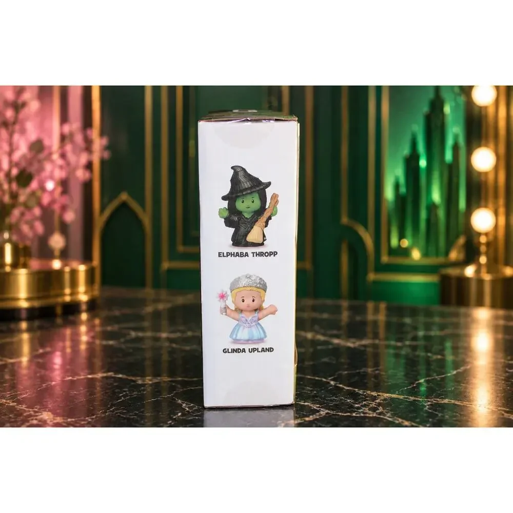 Fisher-Price Little People Wicked Elphaba Glinda Collector Set JFD76